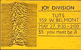 Joy Division Ticket